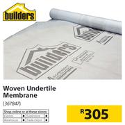 Builders Undertile Membrane 1.5m x 30m