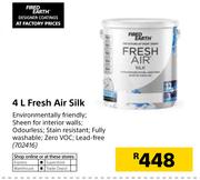 Fired Earth Fresh Air Silk-4Ltr
