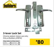 Builders 3 Level Lock Set