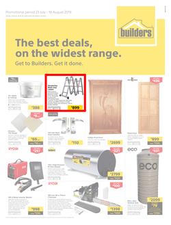 Builders Superstore Inland : The Best Deals On The Widest Range (23 July - 18 Aug 2019), page 1