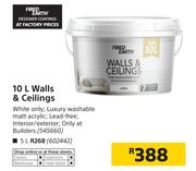 Fired Earth 10L Walls & Ceilings