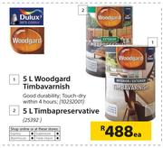 Dulux 5L Woodgard Timbavarnish-Each
