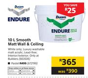 Duram Endure 10Ltr Pastel Wall & Ceiling