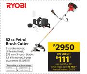 Ryobi 52cc Petrol Brush Cutter