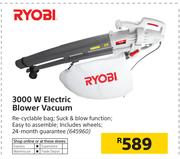 Ryobi 3000W Electric Blower Vacuum