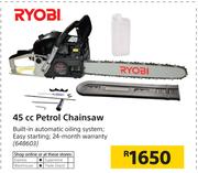 Ryobi 45cc Petrol Chainsaw