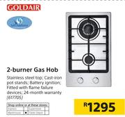 Goldair 2-Burner Gas Hob