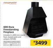 Megamaster 600 Dura Freestanding Fireplace
