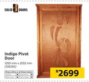 Solid Doors Indigo Pivot Door 1200mm x 2032mm