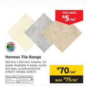 Hermes Tile Range 350mm x 350mm-Per Sqm