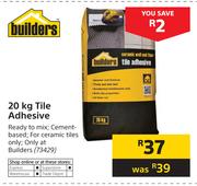 Builders 20Kg Tile Adhesive