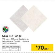 Gala Tile Range 330mm x 330mm-Per Sqm
