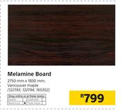 Melamine Board Vancouver Maple 2750mm x 1830mm