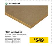 PG Bison Plain Supawood A-Grade 1830mm x 2750mm x 16mm 