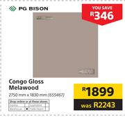 PG Bison Congo Gloss Melawood 2750mm x 1830mm
