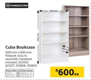 Home & Kitchen Cuba Bookcase 1200mm x 600mm-Each