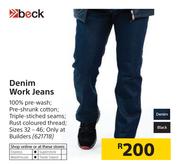 Beck Denim Work Jeans