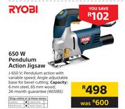 Ryobi 650W Pendulum Action Jigsaw J-650V