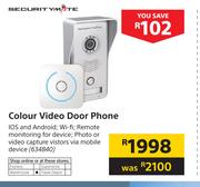 Securitymate Colour Video Door Phone