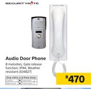 Securitymate Audio Door Phone
