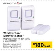 Securitymate Window/ Door Magnetic Sensor-Per Pack