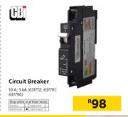 CBi Circuit Breaker 10A 3 kA