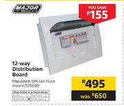 Major Tech 12 Way Distribution Board