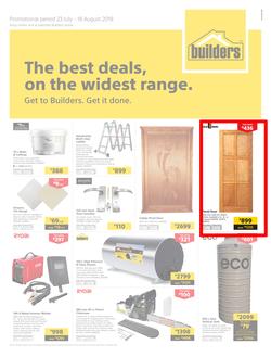 Builders Superstore KZN & EL : The Best Deals On The Widest Range (23 July - 18 Aug 2019), page 1