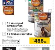 Dulux 5L Woodgard TimbaPreservative-Each