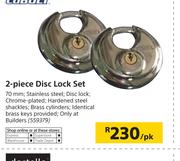 Cobolt 2 Piece Disc Lock Set-Per Pack
