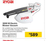 Ryobi 3000W Electric Blower Vacuum