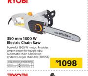 Ryobi 350mm 1800W Electric Chain Saw