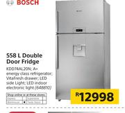 Bosch 558L Double Door Fridge KDD74AL20N