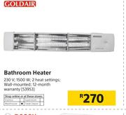 Goldair Bathroom Heater