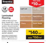 Trento Laminated Flooring-Per Sqm
