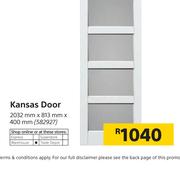 Doortec Kansas Door 2032mm x 813mm x 400mm