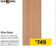 Solid Doors Pine Door 2032mm x 813mm