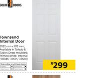 Solid Doors Townsend Internal Door 2032mm x 813mm