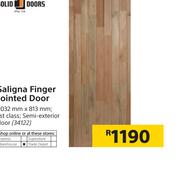 Solid Doors Saligna Finger Jointed Door 2032mm x 813mm