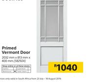 Doortec Primed Vermont Door 2032mm x 813mm x 400mm