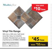 Multi Flor Vinyl Tile Range 305mm x 305mm-Per Box