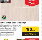 Trento River Wood Wall Tile Range 250mm x 400mm-Per Sqm