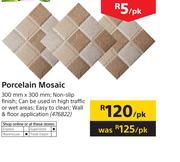 Porcelain Mosaic 300mm x 300mm-Per Pack