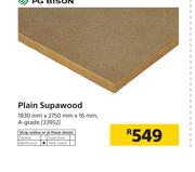 PG Bison Plain Supawood A-Grade 1830mm x 2750mm x 16mm 