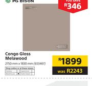 PG Bison Congo Gloss Melawood 2750mm x 1830mm