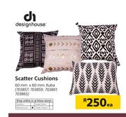 Design House Scatter Kuba Cushions 60mm x 60mm-Each