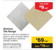 Arizona Tile Range 430mm X 430mm-Per Sqm
