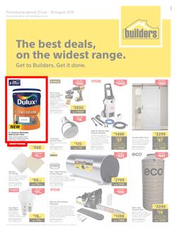 Builders Inland : The Best Deals On The Widest Range (23 July - 18 Aug 2019), page 1