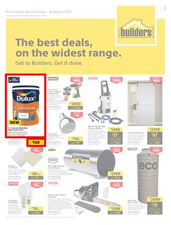 Builders Inland : The Best Deals On The Widest Range (23 July - 18 Aug 2019), page 1