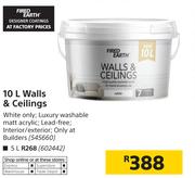 Fired Earth 5 Ltr Walls & Ceilings
